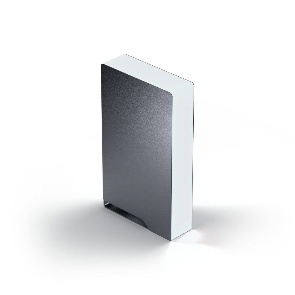 Core from the front three-quarter, its light edge glowing